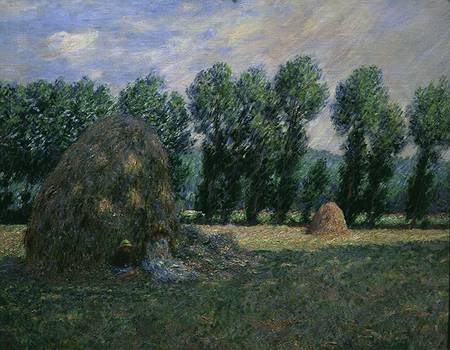 Haystacks à Claude Monet