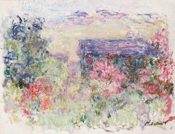 The House Through the Roses, c.1925-26 à Claude Monet