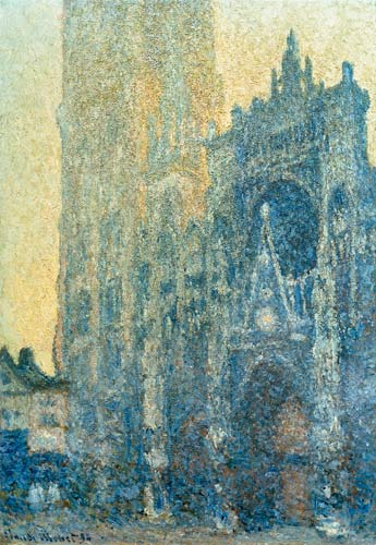 La cathédrale de Rouen à Claude Monet