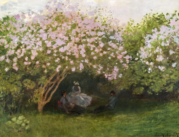 Lilacs, Grey Weather à Claude Monet