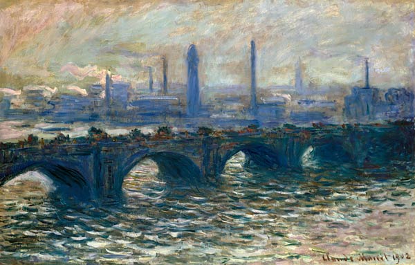 Londres, Waterloo. à Claude Monet