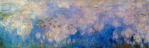 Nymphéas. Panneau de lambris b II à Claude Monet