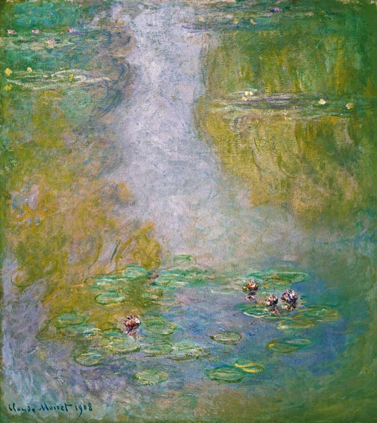 Water Lilies, Giverny à Claude Monet