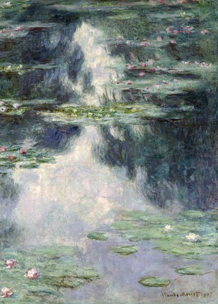 Pond with Water Lilies à Claude Monet