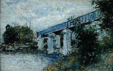 Railway Bridge at Argenteuil à Claude Monet