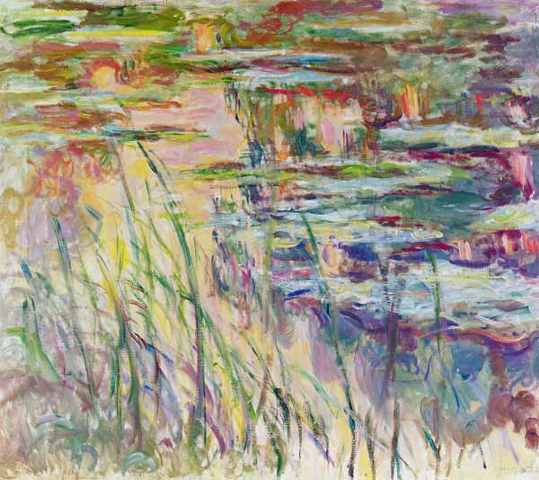 Reflections on the Water à Claude Monet