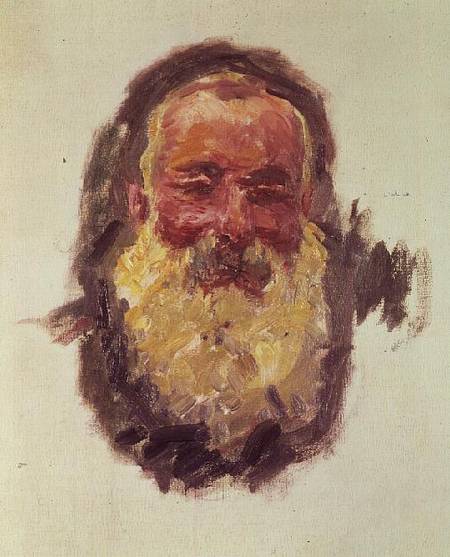 Self Portrait à Claude Monet