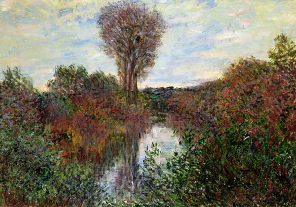Small Branch of the Seine à Claude Monet