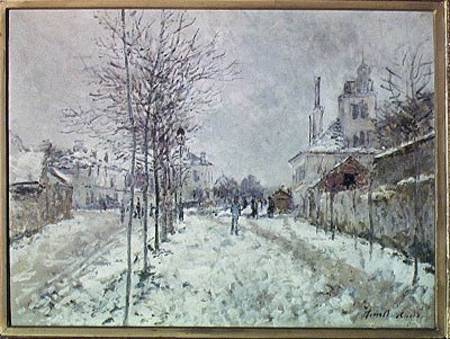 Snow Effect à Claude Monet