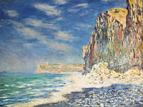 Steilküste bei Fécamp (Falaise près de Fécamp) à Claude Monet