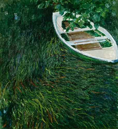 La barque à Claude Monet