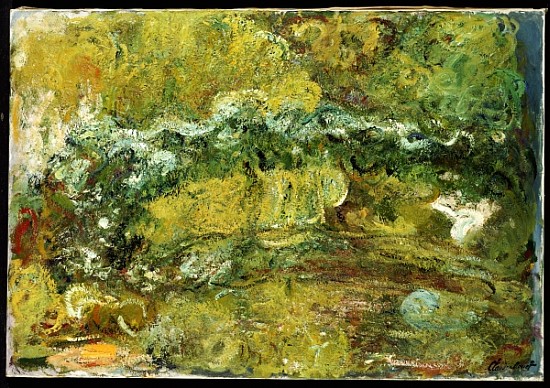 The Japanese Bridge, c.1918-24 à Claude Monet