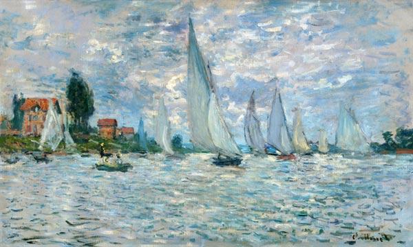 Les Barques (Regates a Argenteuil)