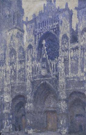 La cathédrale de Rouen, harmonie de gris