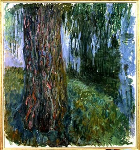 Weeping Willow and the Waterlily Pond à Claude Monet