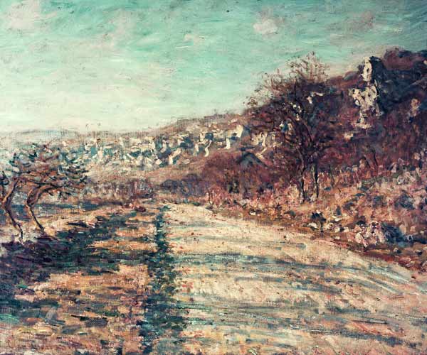 Road of La Roche-Guyon à Claude Monet