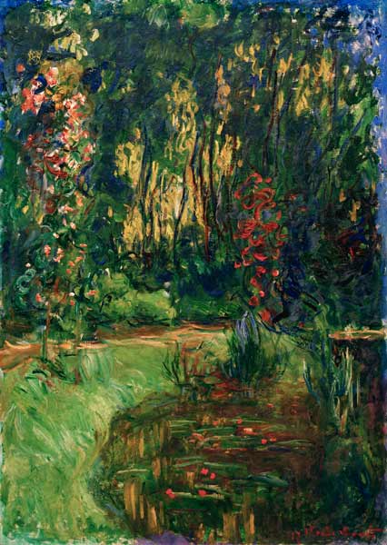 Ein Winkel im Teich von Giverny à Claude Monet