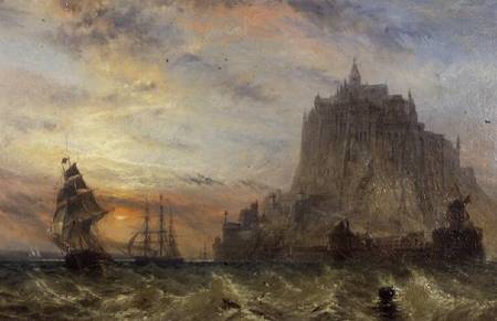 Mont St. Michel, Normandy à Claude T. Stanfield Moore