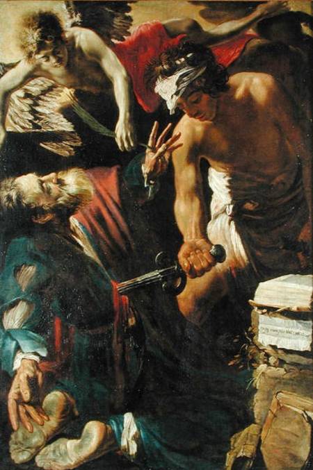 The Martyrdom of St. Matthew à Claude Vignon
