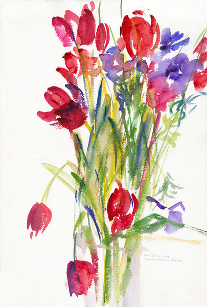 Tulips à Claudia Hutchins-Puechavy
