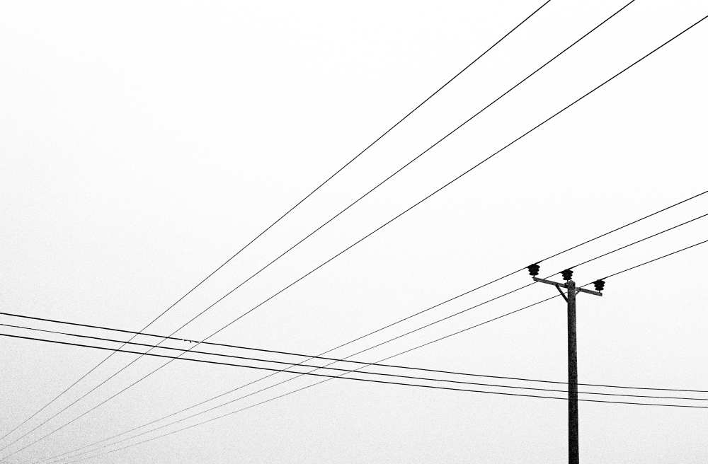 Power Lines, Wiltshire à Clive Collie