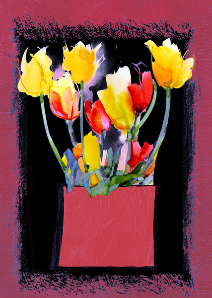 Tulips à Clive  Metcalfe