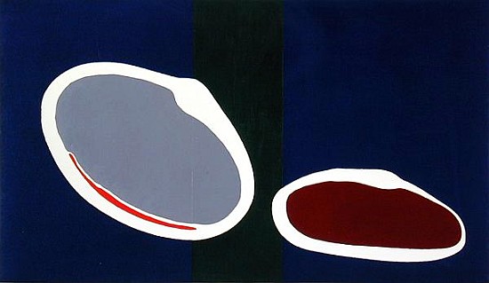 Go Discs II, 1999 (acrylic on canvas) (pair of 135005)  à Colin  Booth
