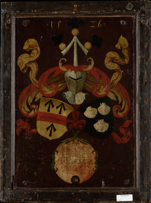 Alliance Coat of Arms Stralenberg/Stalburg à Conrad Faber von Kreuznach