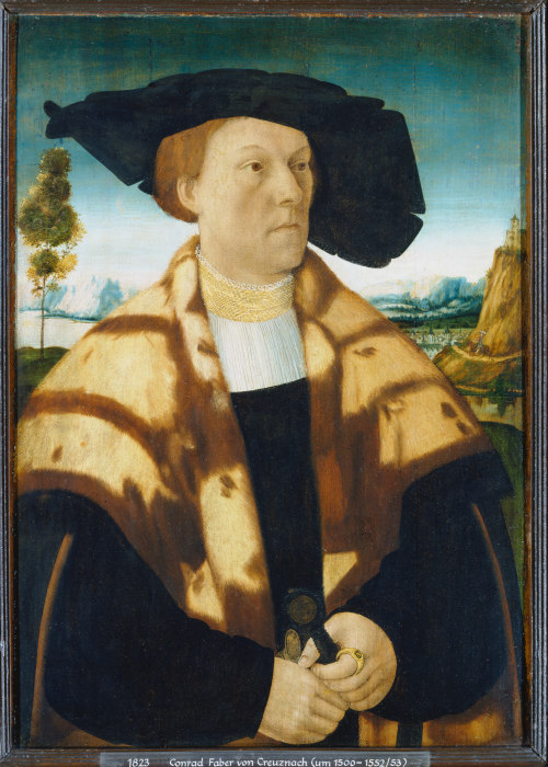 Portrait of Johann Stralenberg à Conrad Faber von Kreuznach