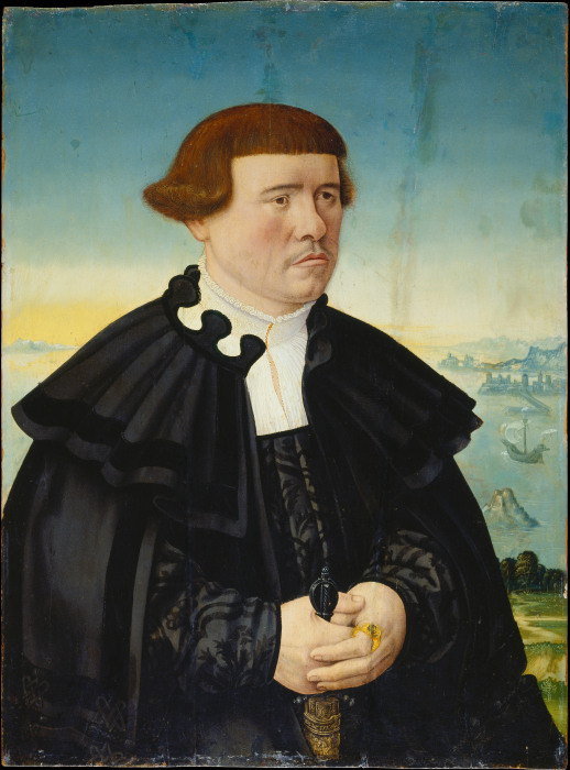 Portrait of a Man from the Stralenberg Family (?) à Conrad Faber von Kreuznach