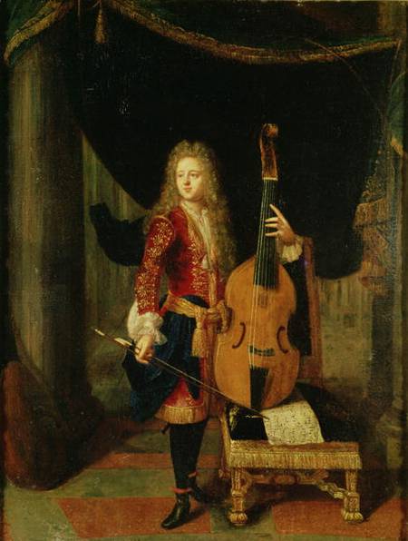 Portrait of Johann Schenck (1660-1712) à Constantin Netscher
