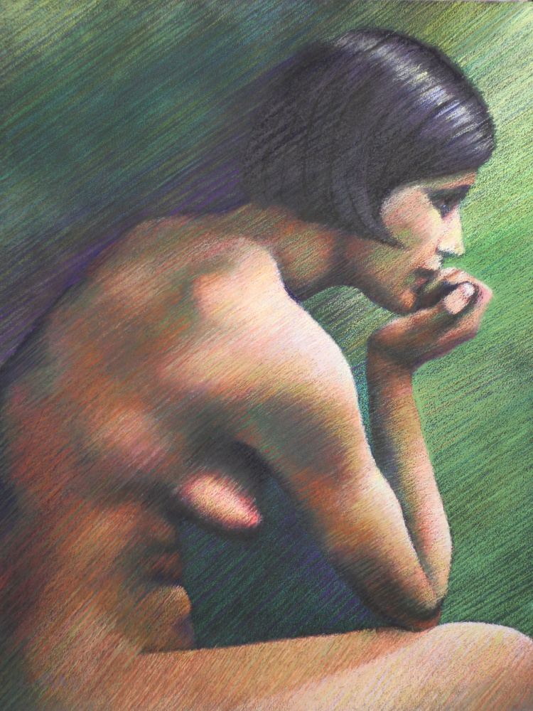 Nude Leaning Forward (2011) à Corné Akkers