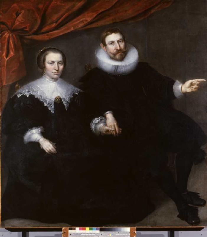 Bildnis eines Ehepaares à Cornelis de Vos