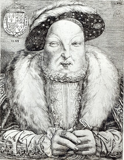 Portrait of Henry VIII à Cornelis Massys