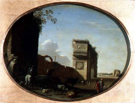 The Ruins of Rome à Cornelis Poelenburgh