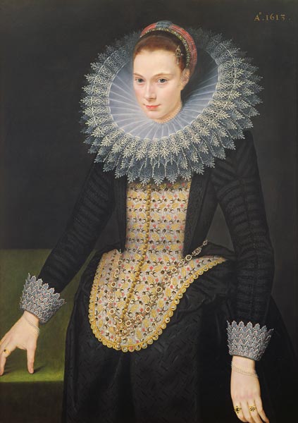 Portrait of a Lady à Cornelis van der Voort