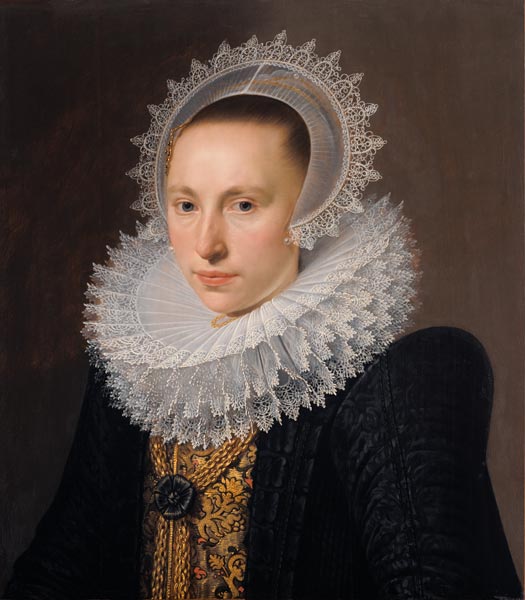 Portrait of a Lady à Cornelis van der Voort