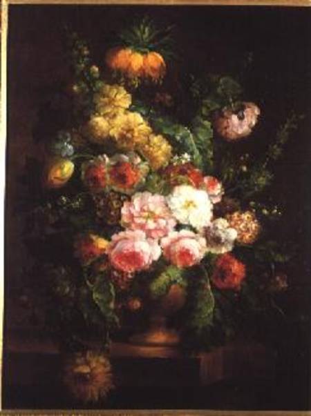 Urn with Flowers à Cornelis van Spaendonck