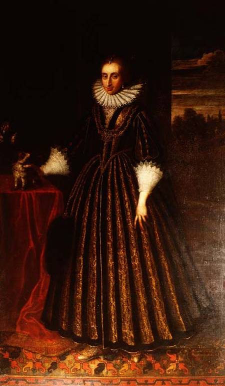 Lady Southampton à Cornelius Janssens van Ceulen