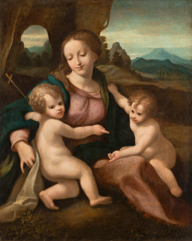 Madonna and Child with the Infant Saint John à Correggio