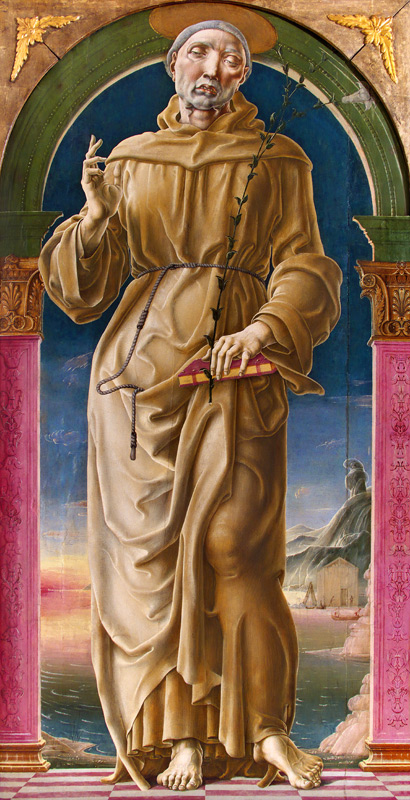 Saint Anthony of Padua à Cosimo Tura