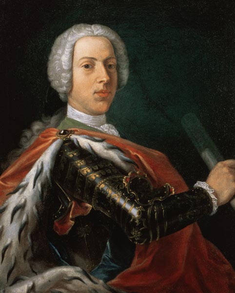 Prince Charles Edward Stuart (1720-88) or 'Bonnie Prince Charlie' à Cosmo Alexander
