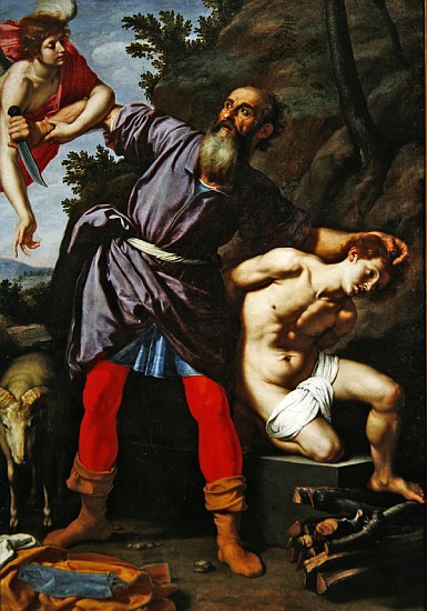 The Sacrifice of Abraham à Cristofano Allori