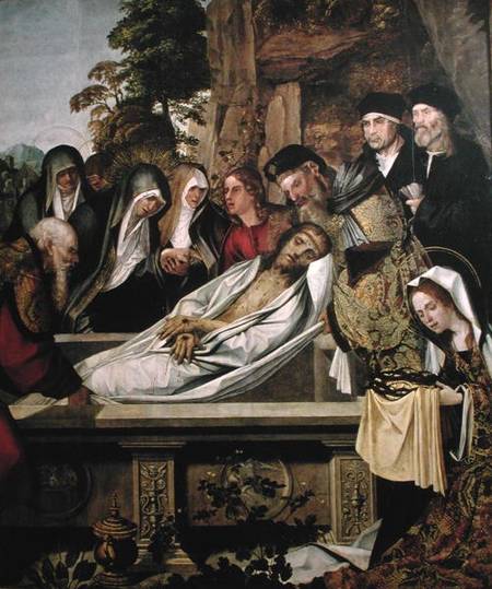 The Entombment à Cristovao de Figueiredo