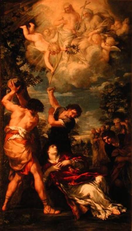 The Martyrdom of Saint Stephen à da Cortona, Pietro (alias Pietro Berrettini)