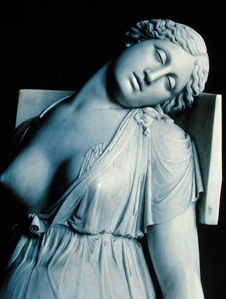 Dying Lucretia  (detail of 186900) à Damian Buenaventura Campeny y Estrany