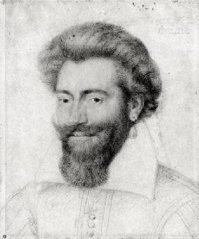 Portrait of a Bearded Man (red chalk, pierre noire &