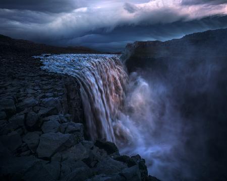 A Dramatic Moment in Iceland