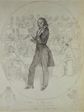 Niccolo Paganini (1784-1840), violinist