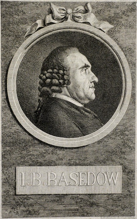 Johann Bernhard Basedow (1724-1790) à Daniel Nikolaus Chodowiecki